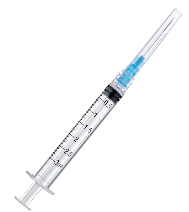 [VS-SYR1ML23G] ONE-CARE 1 mL Luer Lock Sample Measuring Syringes, 23 Gauge x 1" (25 mm), LDS, Sterile, Individually Blister-Packed — 100 Units